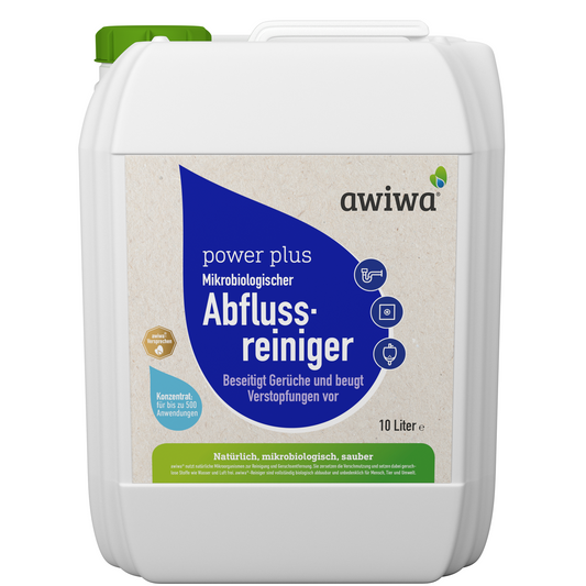 awiwa® power plus - Mikrobiologischer Abflussreiniger