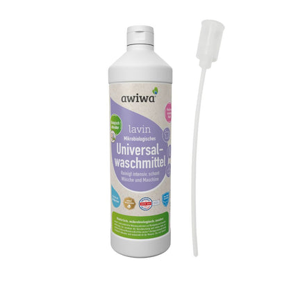 awiwa® lavin - mikrobiologisches Universalwaschmittel (flüssig) mit Dosierhilfe