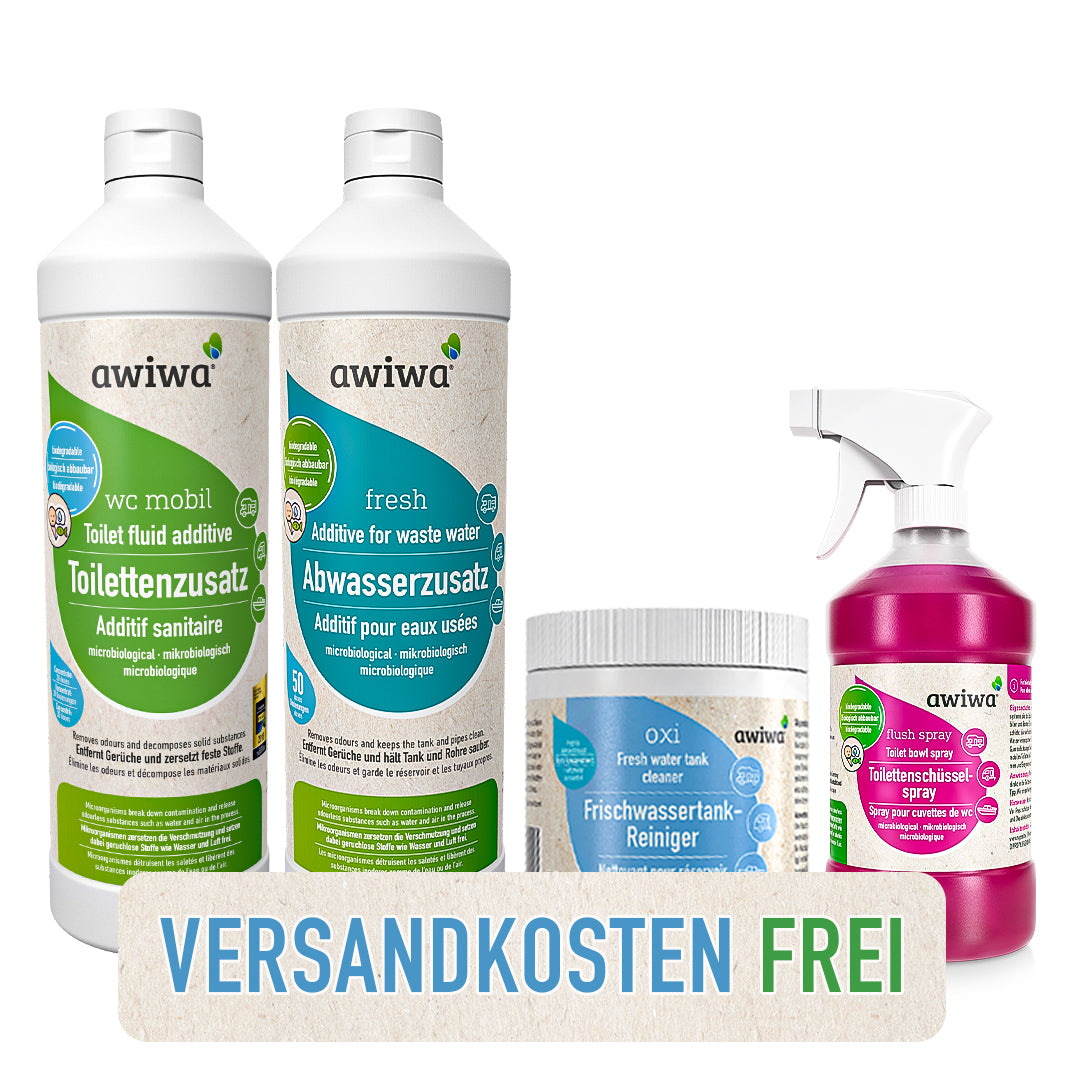  camping reiniger frischwassertankreiniger toilettenzusatz abwasserzusatz