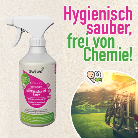 flush spray Sanitärflüssigkeit Spülwasserzusatz camping toilettenzusatz 2