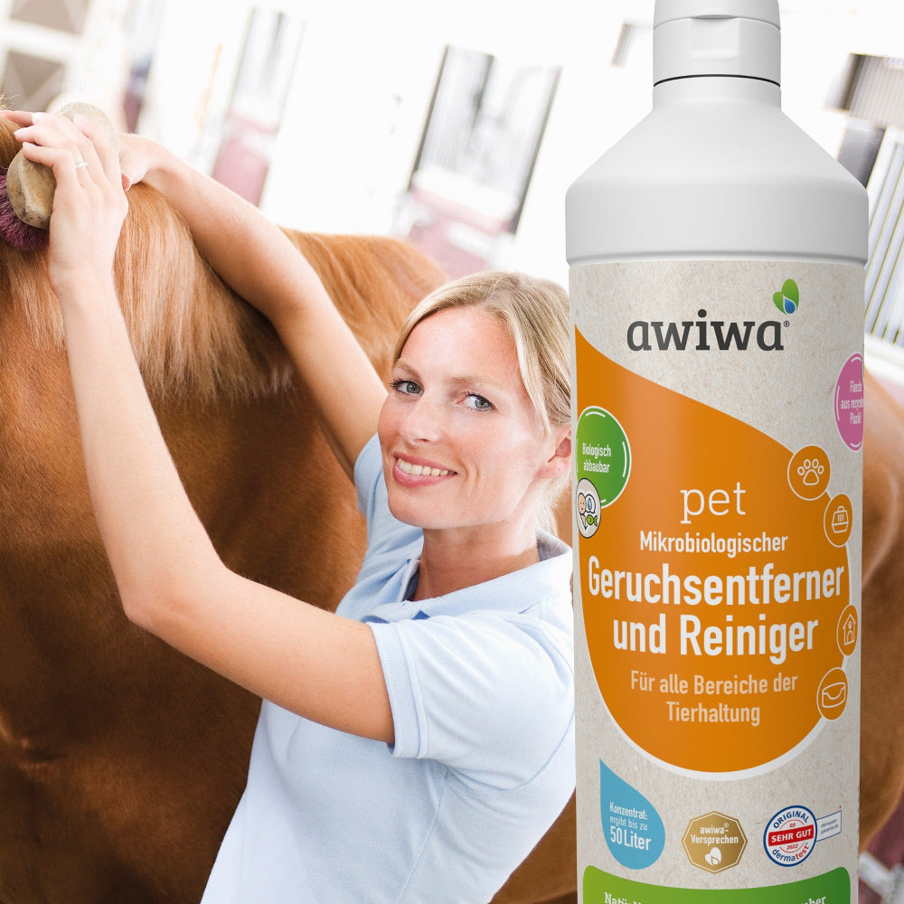 Geruchsentferner Reiniger Pferdestall