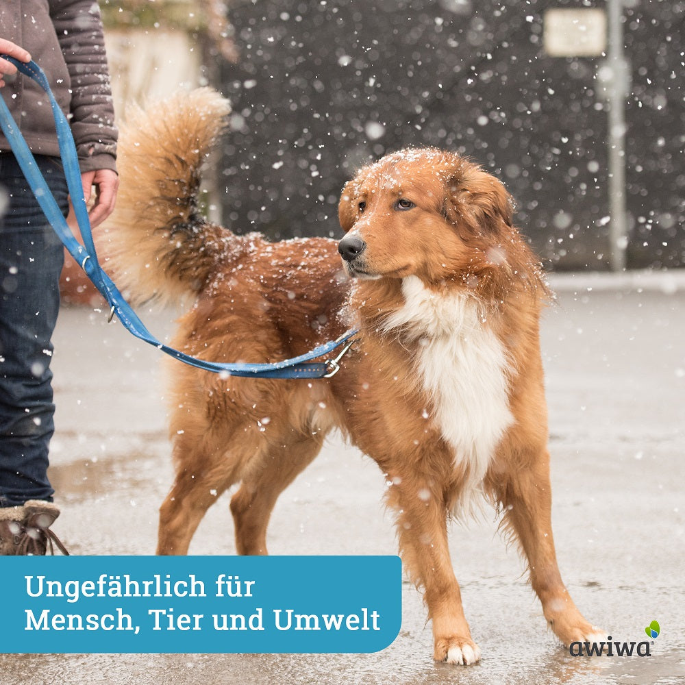 Streugut Tierpfotenfreundlich streusalz hunde