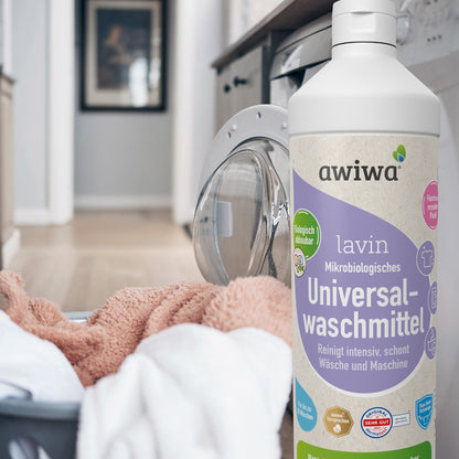 awiwa® lavin - mikrobiologisches Universalwaschmittel (flüssig) mit Dosierhilfe