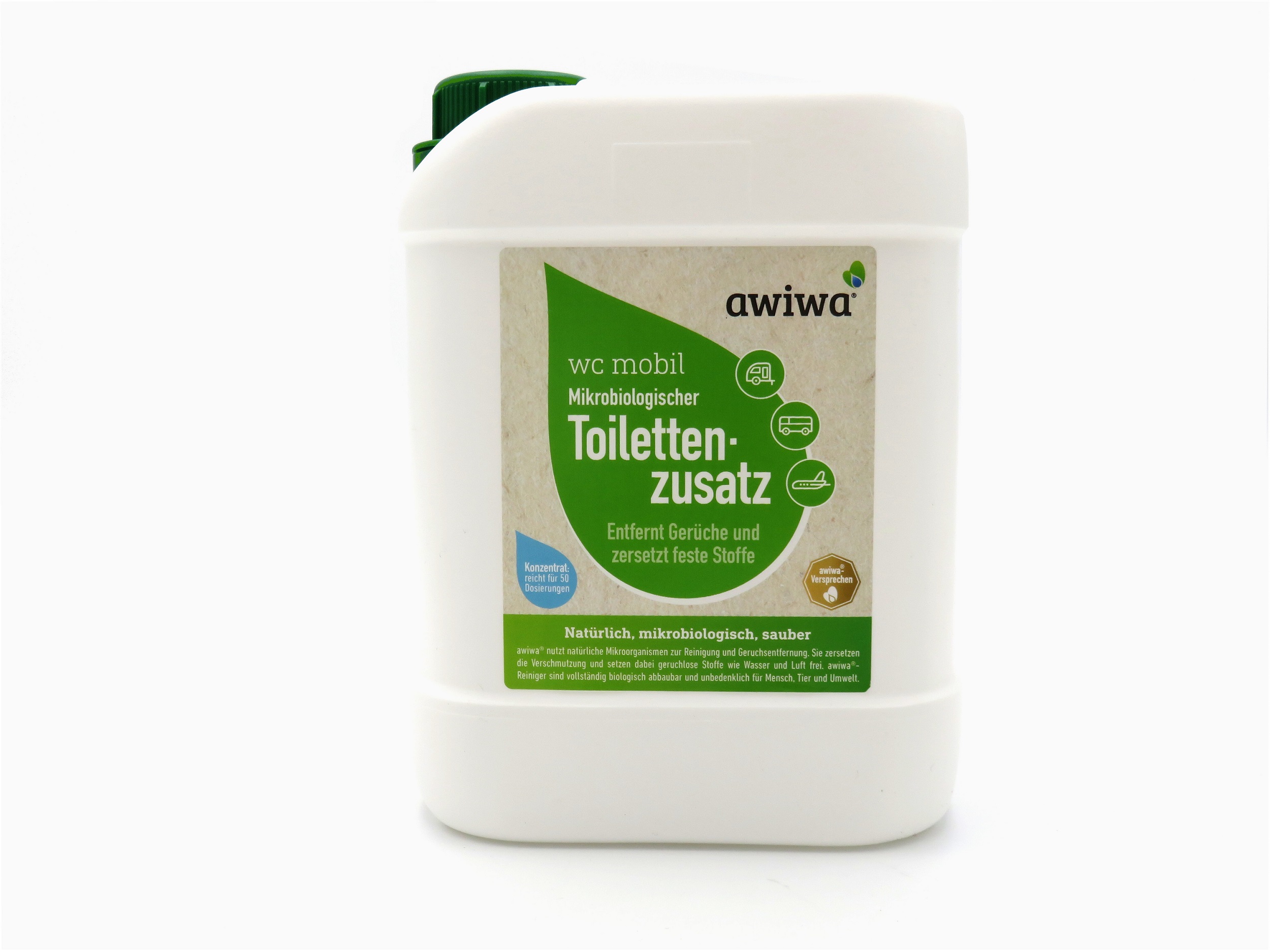 awiwa® wc mobil - Bio Toilettenzusatz für die Campingtoilette